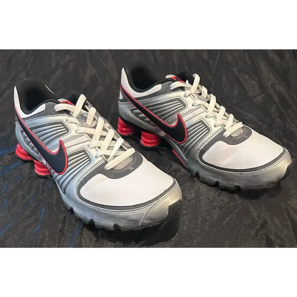 Rare Nike Shox Turbo Xi Sl White 414941-101 Mens Size 13, US 13, UK 12